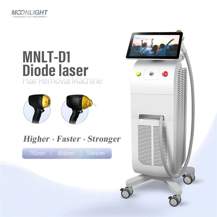 Micro Channel diodes lāzerepilācijas mašīna