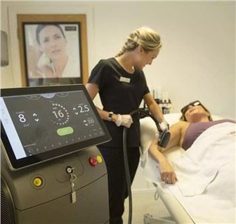 Lāzera diožu lāzerepilācijas mašīna